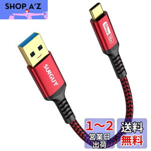 SUNGUY USB Type C P[u 0.15M USB3.1 Gen2 10Gbps f[^] ^Cv c [d USB-A to USB-C Z 15cm bLRlN^ Android AutoΉ iC҂ ϋv galaxy s22 ultra/iPad Pro/ipad air 4/5 /Sony Xp