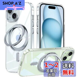 yziPhone 14 Kp P[X MagsafeΉ ACtH14 Jo[ 360°]X^h Uovon X}zP[X ACz14 gуP[X CX[d ԍڃz_[ Ή Xgbvt  w