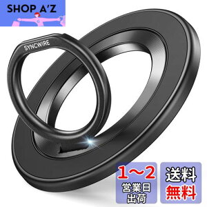 yߘa?́zSYNCWIRE ʃ}Olbg MagSafe O - X}zO ? 360x] }OZ[t O }Olbg oJ[O  ^ px߉\ ȒPE iPhone 15 Pro/15 Pro Max/ 1