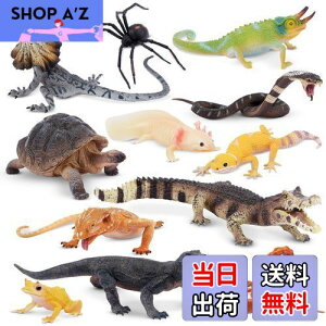 【送料無料】TOYMANY 12PCS動物フィギュア 野生動物フィギュアセット リアルな動物模型 動物園主題 人気動物 おもちゃ 玩具 誕生日プレゼント 飾り物 クリスマス 新年 六歳以上