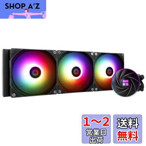 yzTHERMALRIGHT AQUA ELITE 360 BLACK ARGB CPUtN[[ACPUpTCY360A120mm PWMt@AS-FDBxAOAAMD/AM4/AM5AINTEL LGA1150/1151/1155/1156/1200/2011/ 1700ΉARGBI[CN[