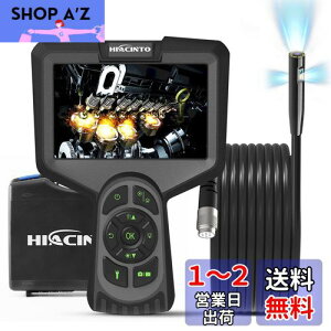 Hiacinto 10MEt@Co[XR[v fW^ HD 1080P OY J HƗp 5.0C`IPSXN[t IP68h{AXR[v 8mmY 8̒\LEDCg 10M