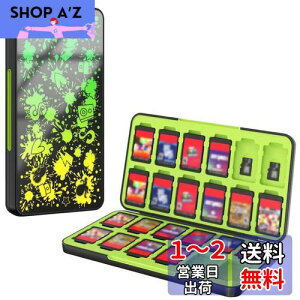 yzSwitch \tgP[X ATiC J[h[P[X Micro SD24/\tg24Ɏ[ Switch/Switch Lite/ SwitchL@ELfΉ Q[J[h[{bNX J[h܂Ƃߎ[ ϏՌ y ho 