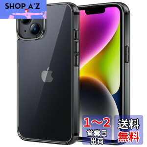 yzJEDirect iPhone 14 Plus 6.7C`p ΂݂Ȃ یP[X Ռz op[Jo[ h~ NAobN (~bhiCg)
