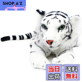 【送料無料】Ansimple アニマル ティッシュカバー ぬいぐるみティシュカバー ティッシュケース ティッシュボックス ふわふわ 可愛い インテリア (ホワイトタイガー)