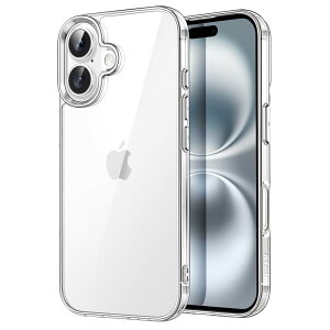 yzJETech iPhone 16 6.1C`p P[X ΂݂Ȃ Ռz op[Jo[ h~ NAobN (NA)