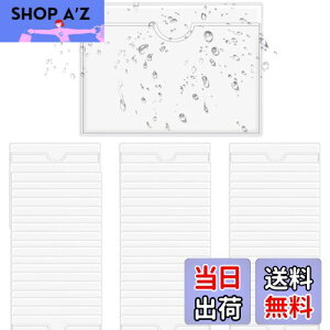 Niesporek 40個入り クリアカードポケットラベルホルダー トップオープン付き 図書館カードやインデックスカード用の粘着ラベルホルダー 名刺ポケット 名刺ホルダー保護 カード入れ カードフ