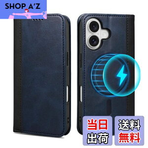 Rssviss iPhone 16 用 ケース 手帳型 MagSafe対応 iPhone16 用 手帳型ケース アイフォン16 用 ケース カード収納 スタンド機能 全面保護 衝撃吸収 スマホケース MagSafe 対応 内蔵マグネット 財布型 アイホ