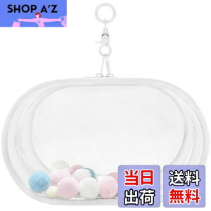 yzYUYAKESHIP[X ɃobN ho ʂ|[` Oo obO ȉ~` PVC l` ʂݗp NA JoɂЂ [ L[z_[tiE22.5cmj