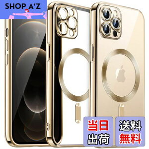 yzJETech iPhone12ProMax (12 Pro Max 6.7C`p) \tgNAP[X JYSی MagSafeCX[dΉ ϏՌ dCbLTPUJo[ (S[h)