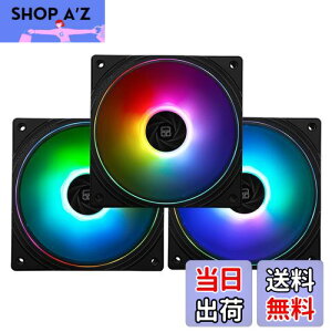 yzTHERMALRIGHT TL-S12-S X3 CPU t@ 120mm ARGB ̏ꍇ̃N[[ t@ ARGB ̏ƖʁA1500RPM x PC PWM ̖Rs[^ t@ACPUpt@ zCgiTL-S12-S X3j