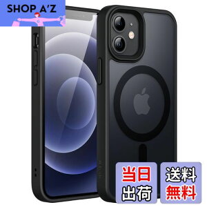 yzJEDirect iPhone 12 mini 5.4C`p }Olbg P[X MagSafeɑΉ ̃}bgw ^ ϏՌ Jo[ (ubN)