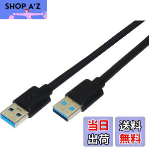 yzI[fBIt@ USBP[u IXIX USB-A - USB-A ő5Gbps USB3.0 60cm ubN
