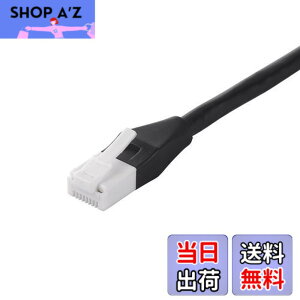 �y���������z�o�b�t�@���[ BUFFALO �c���̐܂�Ȃ�LAN�P�[�u�� �J�e�S��6a �X�g���[�g �m�[�}���^�C�v �u���b�N BSLS6ANU50BK