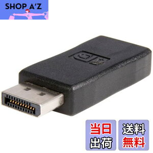 yzStarTech.com DisplayPort - HDMI ϊA_v^/DP 1.2 - HDMI rfIϊ/1080p/VESA DisplayPortKiF/fBXvC|[g - HDMI fRo[^/DP - HDMI pbVuA_v^ DP2HDMIADAP