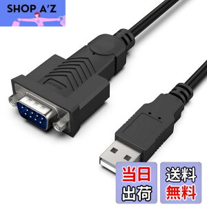 yzBENFEI USB - VA A_v^[Ars232cC USB - RS-232 IX (9 s) DB9 VA P[u 1.8M AProlific `bvZbgAWindows 11/10/8.1/8/7AMac OS X 10.6 ȍ~