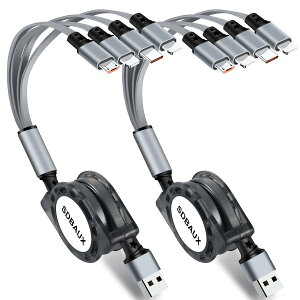 yz[dP[u  USB A to 4 in 1 [dR[h yACgjOP[u ^CvC }CN 4䓯[d3 in 1 [dR[hAndroid iOS Phone Type C MicroeΉ[2{Zbg-1M]