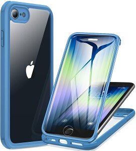 yzMiracase iPhone SE3 p P[X 3 X}zP[X iPhone SE p P[X 2022 9HKX 4.7C` tJo[ 360°Sgی CX[dΉ (Jvu[)