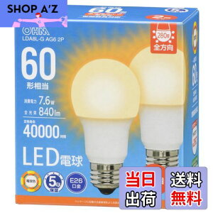 yzI[(OHM) d@ LEDd E26 60` 60bg` 60W` `Ή S dF 2 LDA8L-G AG6 2P 06-5520