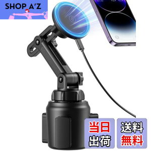 yzenGMOLPHY MagSafeΉԍڃCX[d Cԃz_[}OlbgCX[dJbvz_[ ő15W}[d lbNLk\ iPhone 14/15/13/12V[YΉԃ}OZ[t