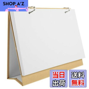 【送料無料】Toyvian 卓上カレンダー キット 空白 カレンダー メモ帳 日めくりカレンダー 手作り 落書き帳 手作りカレンダー 手作りアルバム 自作 組み立て カレンダー DIY メモ帳 予定表 落書