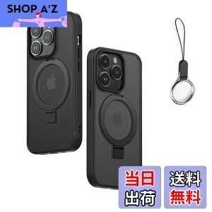 iPhone 12 Mini 用 ケース Magsafe対応【 Magsafeリングスタンド ホルダー 一体型・ストラップ1種付き】アイフォン 12 Mini カバー スタンド機能 縦横両対応 HILEGENER スマホケース 耐衝撃 iPhone 12 Mini 半