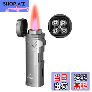 【送料無料】【高い品質】PIPITA トーチ ライター 線香ガスライター 注入式 ジェットライター 防風 充填式 直噴ターボライター トーチ・火起こし着火用ガスライター(ガスなし)