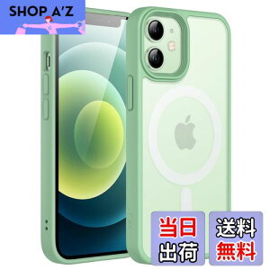 yzJETech iPhone 12 mini 5.4C`p }Olbg P[X MagSafeɑΉ ̃}bgw ^ ϏՌ Jo[ (O[)