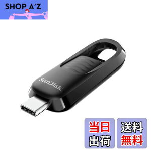 yzy TfBXN Ki z[J[ USB 128GB USB Type-C iPhone15mFς [RlN^[ SanDisk Ultra Slider ǎő400MB/b SDCZ480-128G-J35