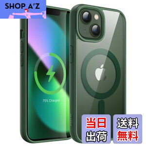 yzJETech iPhone 13 mini 5.4C`p }Olbg P[X MagSafeɑΉ Ռz op[Jo[ \bhJ[}bgTPUt[ h~ NAobN (O[)