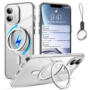 iPhone 11 p P[X MagsafeΉy360°]\ MagsafeOX^h z_[ ̌^EXgbv1tzX^h@\ cΉ HILEGENER X}zP[X ϏՌ JYی ق11