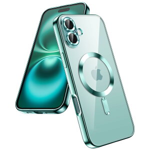 yzJETech iPhone 16 6.1C`p \tgNAP[X JYSʕی MagSafeCX[dΉ ϏՌ dCbLTPUJo[ (eB[u[)