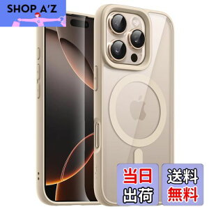 yzJETech iPhone 16 Pro 6.3C`p }Olbg P[X MagSafeɑΉ Ռz op[Jo[ \bhJ[}bgTPUt[ h~ NAobN (fU[g`^jE)
