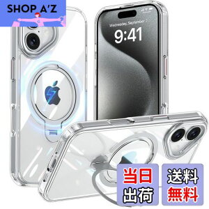 Fadkzyxr iPhone 16 p P[X MagSafeΉ O360°]X^h@\ cΉ  ΂ݖh~ CX[d phone16 X}zP[X Yی ČRKi ϏՌ gуJo[ ACtH 16 P