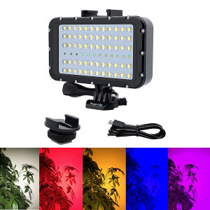 yzSuptig rfIƖ _CuCg Cg 72LEDCg Gopro Canon Nikon Pentax Panasonic Sony Samsung SLRJΉ 5ނ̔F h 147tB[g(45m) ubN