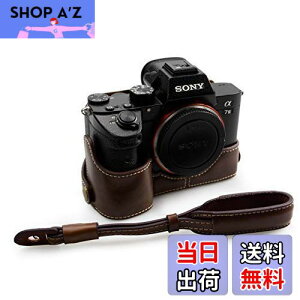 �y���������zkinokoo SONY �\�j�[ A9 / A7R III (A7R3) / A73 ��p�J�����P�[�X ILCE-9 / A7R3 �{�f�B�P�[�X �o�b�e���[�̌����ł� �O�r�l�W���t��(�R�[�q�[B�ƃ��X�g�X�g���b�v)