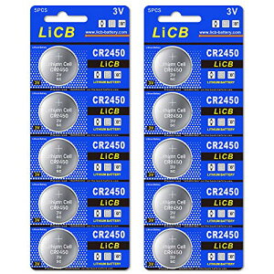 yzLiCB 10 CR2450 `E dr 3V