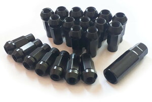 �y���������z���[�V���O�i�b�g�Z�b�g �ђ� �X�`�[�� �z�C�[���i�b�g 20�� P1.25 17HEX 48mm �����O ���O�i�b�g �\�P�b�g�t�� JDM USDM