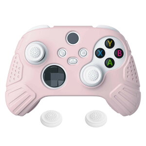 �y���������zeXtremeRate PlayVital Guardian��Xbox Series X/S�R���g���[���[�ɑΉ��p�A���`�X���b�v�V���R�[���J�o�[�X�L���A�u���b�N�̐e�w�O���b�v�L���b�v�t���AXbox Core���C�����X�R���g���[���p