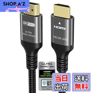 �y���������zUbluker 10K 8K 4K HDMI �P�[�u�� 48Gbps 3M�A(HDMI�F��)�E���g���n�C�X�s�[�hHDMI �P�[�u�� 4K 240Hz 144Hz 120Hz 8K 60Hz 0.01ms ARC eARC DTS:X HDR10+ HDCP2.2&2.3 �Ή� Netflix Mac-book RTX4090 PC TV �T�E���h�o�[ PS5