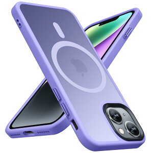 yzTMUJWS iPhone 14 pP[X/iPhone 13 pP[X MagneticΉ NA ϏՌ Ռz }Olbg ČRMILKi SʕیJo[ ACtH14 13 pP[X  6.1C` }bg Xgb