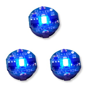 �y���������zLezalic LED �d�� ���C�X�C�b�` 3�Z�b�g �{�^���d�r (CR927�Ή�) �����^ ���C�����X �͌^ �v�����f�� �t�B�M���A ���C�g �Ɩ� �ɏ�