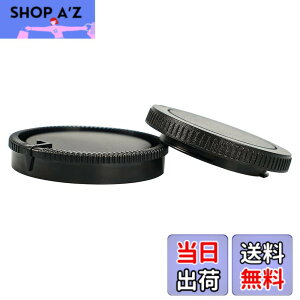 �y���������zCamera Body Cap and Lens Cap Protector Cover Set for Sony A Mount DSLR Camera and LensPlastic Black �T�C�Y�F�{�f�B�L���b�v�ƃ��A�����Y�L���b�v