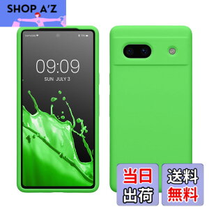 �y���������zkwmobile �X�}�z�P�[�X Google Pixel 7a�Ή� �P�[�X - TPU ���L�b�h �V���R�� �J�o�[ - �ϏՌ� ���h�~ �T���T�� Case �F�F���C���O���[���A�T�C�Y�FPixel 7a
