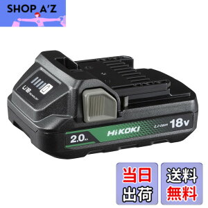 �y���������zHiKOKI(�n�C�R�[�L) iKOKI 18V 2.0Ah ���^���`�E���C�I���d�r �c�ʕ\�������v�t�� �≷�� UL18DC UL18DD UL18DBA�Ή� BSL1820M 0037-7795