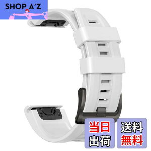 yz[YOCAHU] QuickFit 22 mm oh p for GARMIN(K[~) Fenix 7 Pro Solar/Approach S70 47 mm/Forerunner 965 Ή Xgbv VR xg _炩 h K[~ p oh (white), z