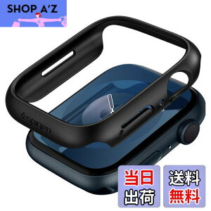 yzSpigen Apple Watch P[X 41mm y Apple Watch 9 / 8 / 7 Ή z  Ռ z ȒPȎt ^ Vv X y یJo[ AbvEHb`P[X VEtBbg ACS04184 (