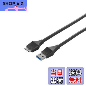 yzobt@[ BUFFALO jo[TRlN^[ USB3.0 A to microB P[u ubN 3m BSUAMBU330BK
