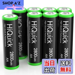 yzHiQuick P3dr [d POjbPfdr 2800mAh [dr P3` 8{ eʂイł POdr rechargeable battery aa