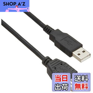 yzobt@[ BUFFALO USB2.0P[u (A to A) ubN 3m BSUAA230BK